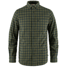 Cămașă bărbați Fjällräven Övik Flannel Shirt M verde Laurel Green-Indigo Blue