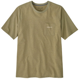 Tricou bărbați Patagonia Men's Boardshort Logo Pocket Responsibili-Tee verde Gumtree Green
