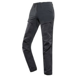 Pantaloni femei Alpine Pro Zarma gri DK.TRUE GRAY