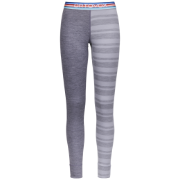 Colanți funcționali femei Ortovox 185 Rock'N'Wool Long Pants W gri deschis Grey Blend