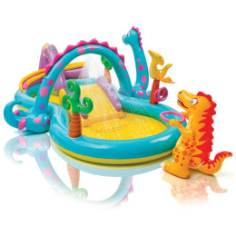 Centru de joc cu Piscină
			Intex 57135NP Dinoland culori mix