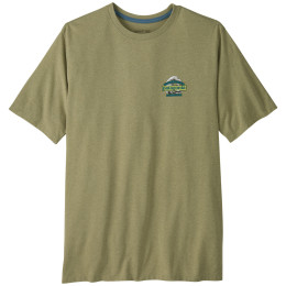 Tricou bărbați Patagonia Great Waves Responsibili-Tee verde Gumtree Green