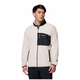 Hanorac bărbați Columbia Fast Trek™ Overlay Full Zip bej Dark Stone, Black
