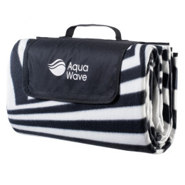 Patură picnic Aquawave Opti Blanket negru/alb