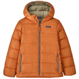 Geacă copii Patagonia K's Hi-Loft Down Sweater Hoody - Marigold portocaliu/ Marigold
