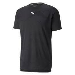 Tricou bărbați Puma Train Vent SS Tee negru