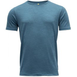 Pánské triko Devold Eika Man Tee albastru