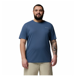 Tricou bărbați Columbia Zero Rules™ Light SS Crew albastru închis Dark Mountain