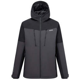 Geacă de iarnă bărbați Regatta Highton Stretch Padded Jacket negru/gri Ash/Black
