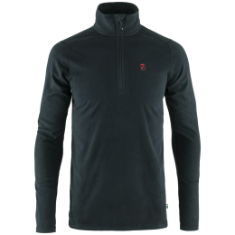 Hanorac bărbați Fjällräven Pine Half Zip M negru Black