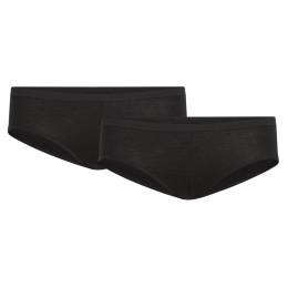 Chiloți femei Icebreaker Women Merino 150 Siren Hipkini 2 Pack negru Black