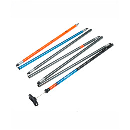 Sonda de avalanșă Ortovox Probe Alu 280 albastru/portocaliu Silver