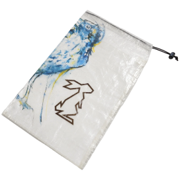 Ambalaj High Tail Designs Drawstring Stuff Sack Crow alb Crow