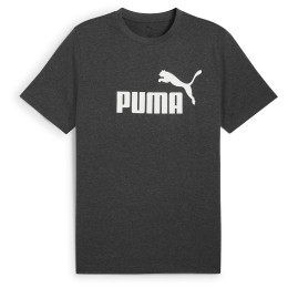 Tricou bărbați Puma Ess No. 1 Logo Heather Tee gri Dark Gray Heather