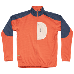 Hanorac funcțional bărbați Devold Adventure Jacket Man portocaliu/albastru Brick