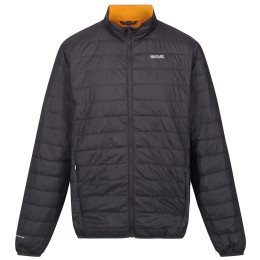 Geacă bărbați Regatta Hillpack gri Ash(Orange Pepper)