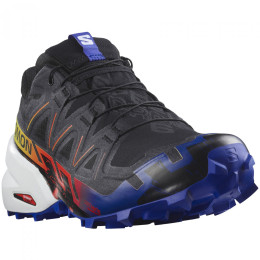 Încălțăminte de alergat pentru bărbați Salomon Speedcross 6 Gore-Tex Blue Fire