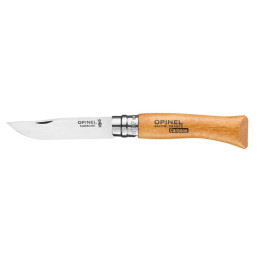 Briceag Opinel N°07 Carbon Viroblock, blister naturală
