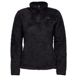 Hanorac femei Black Diamond Roadie QTR Zip Fleece negru