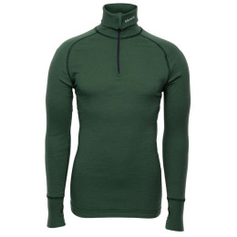 Pulover pe gât Brynje of Norway Arctic Double Zip-polo verde green