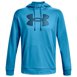 Hanorac bărbați Under Armour Armour Fleece Big Logo HD albastru deschis