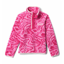 Hanorac copii Columbia Helvetia™ II Printed Half Snap Fleece Guava pink Topo roz Guava pink Topo