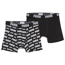 Boxeri pentru băieți Puma Everyday Logo Print Boxers 2P