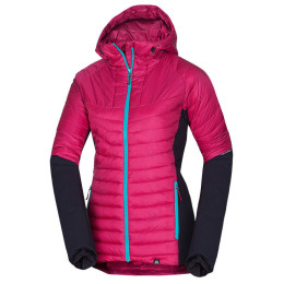 Geacă de iarnă femei Northfinder Phyllis roșu/negru