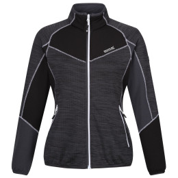 Hanorac femei Regatta Wmn Hepley F Zip II gri/negru