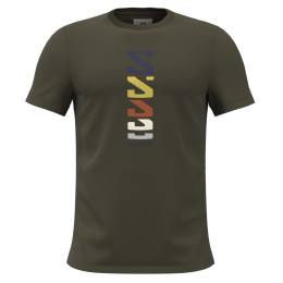 Tricou bărbați Salomon Outlife Graphic Retro Type verde