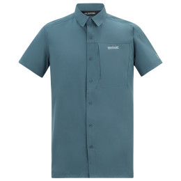 Cămașă bărbați Regatta Anti-Insect Travel Light S/S Shirt albastru China blue