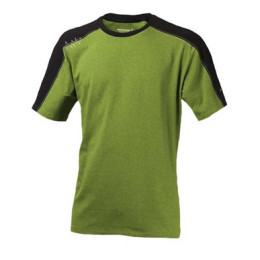 Tricou bărbați Progress Mentor 24GJ kr.r. negru/verde