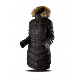 Geacă lungă femei Trimm Dora gri dark grey