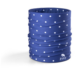 Fular multifuncțional Zulu Bandana Dots albastru