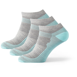 Șosete Zulu Merino Summer 3-pack turcoaz blue