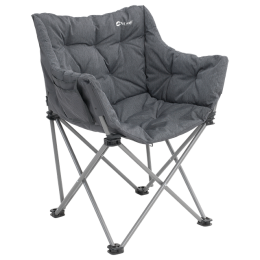 Fotoliu Outwell Sardis Lake Chair gri/negru Black&Grey