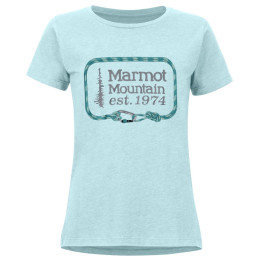 Dámské triko Marmot Wm's Ascender Tee SS albastru