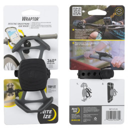 Sistem de fixare pentru bicicletă Nite Ize Wraptor negru Černá