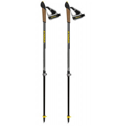 Bețe Nordic Walking Vipole Instructor Vario Ql Dark DTX maro gri