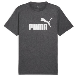Tricou bărbați Puma Ess No. 1 Logo Heather Tee negru PUMA Black