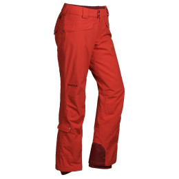 Pantaloni femei Marmot Skyline Insulated roșu
