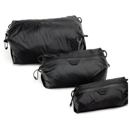 Husă pentru voiaj Peak Design Ultralight Packing Cube BUNDLE XXS-XS-S negru black