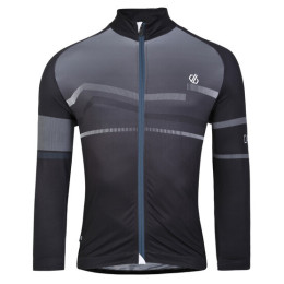 Tricou de ciclism bărbați Dare 2b AEP Revolving L/S negru