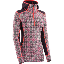 Tricou funcțional femei Kari Traa Rose Hood roz Mauve