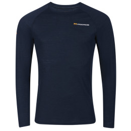 Tricou funcțional bărbați Progress MA NDR 125 negru/albastru