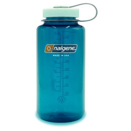 Sticlă Nalgene Wide Mouth Sustain 1l turcoaz/albastru