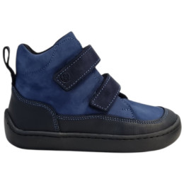 Încălțăminte barefoot pentru copii beBare 3514SA Denim albastru DENIM