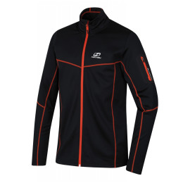 Hanorac bărbați Hannah Tiller negru Anthracite(Orange)