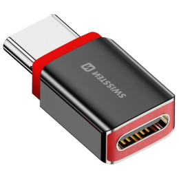 Adaptor Swissten Dataguard With Data Blocking USB-C (Male) / USB-C (Female)