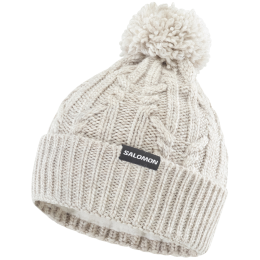 Căciulă Salomon Ivy Beanie alb WHISPER WHITE